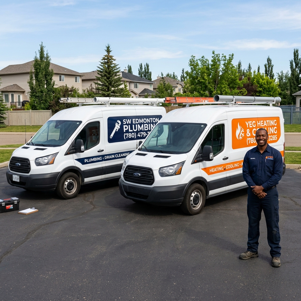 SW Edmonton Plumbing and YEG Heating Fleet